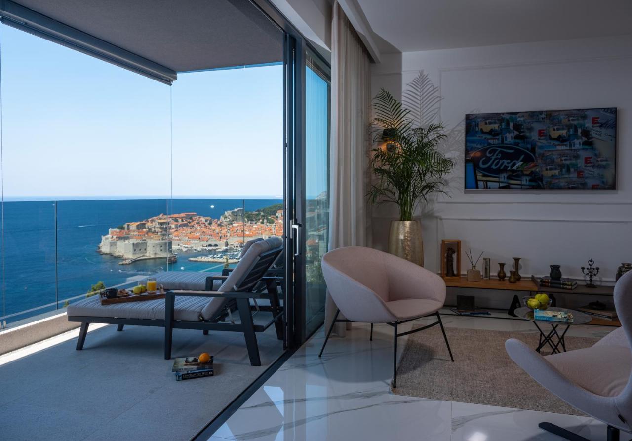 New & Luxury 5* With Breathtaking View- Kiki Lu Apartment Dubrovnik Eksteriør bilde